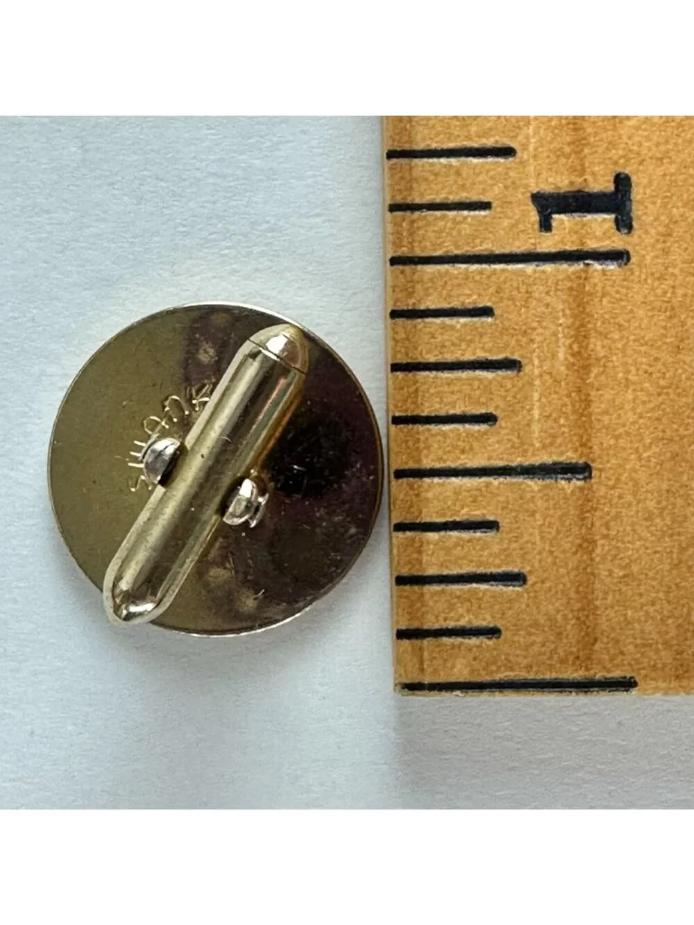 Swank Gold Tone Cuff Links with Eagle